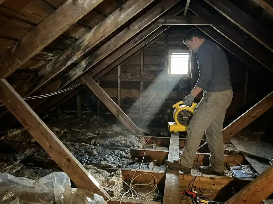 attic-water-damage-drying-proc-007 — frequently asked questions, Emergency Water Extraction & 24/7 Flood Response in Hahnvil…